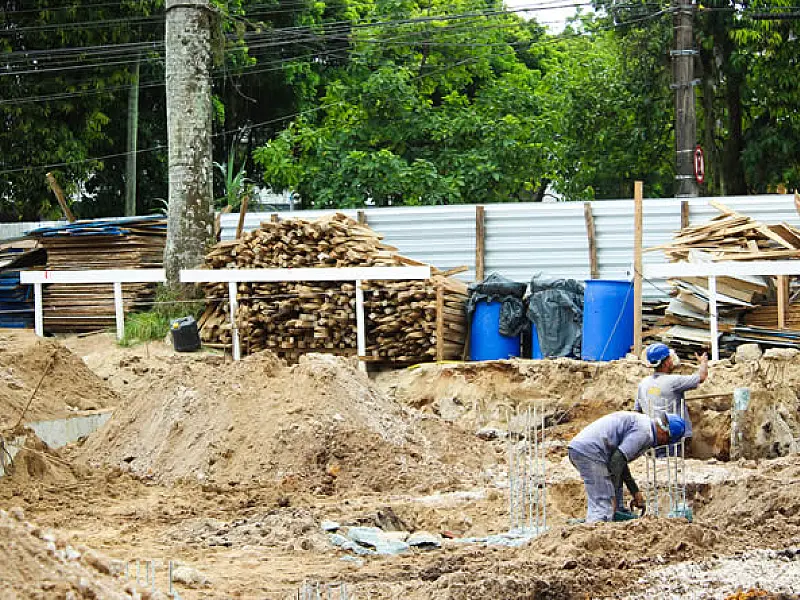Obras da primeira UPA Central 24h de São Vicente atingem 10%