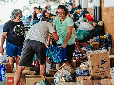 Ajuda humanitária paulista ao Rio Grande do Sul foca em itens de primeira necessidade