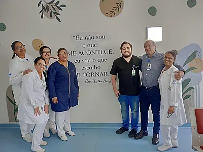 Pacientes da ala psiquiátrica do Hospital Municipal de Cubatão contam com sessões de musicoterapia