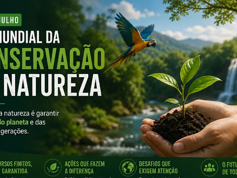 Conservação da natureza é essencial para garantir o futuro do planeta