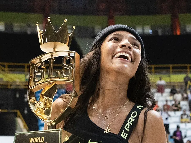 Rayssa Leal conquista etapa da Liga Mundial de Street Skate