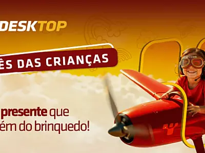 Desktop oferece aos seus clientes dois meses grátis em pacotes voltados para os pequenos