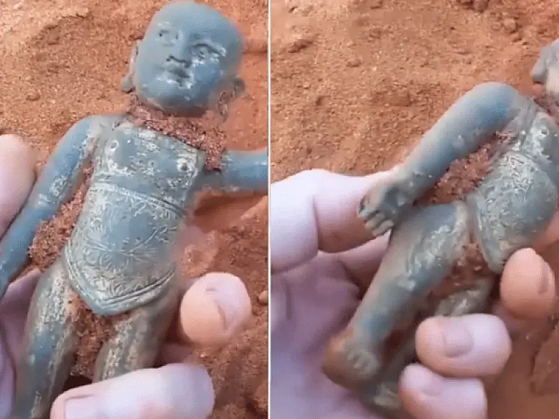 Buda achado por acaso em praia vale pequena fortuna e pode mudar a história