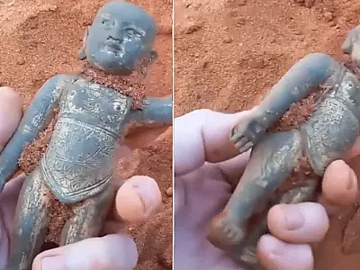 Buda achado por acaso em praia vale pequena fortuna e pode mudar a história
