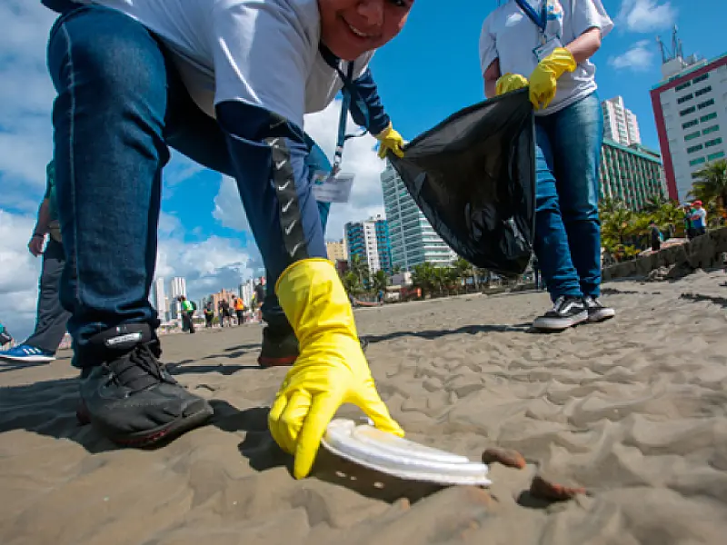 Cidade realiza Mutirão de Limpeza na orla da praia no sábado