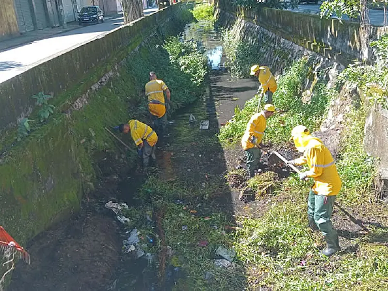 Avenida Luiz Gama recebe mutirão de zeladoria