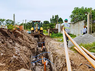 Mongaguá amplia rede de abastecimento de água