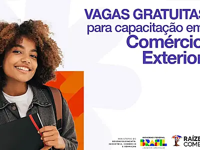 Senac abre vagas para curso gratuito em Comércio Exterior para pessoas negras de baixa renda