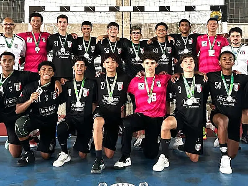Time PG de handebol juvenil masculino é vice-campeão da Copa Sudeste