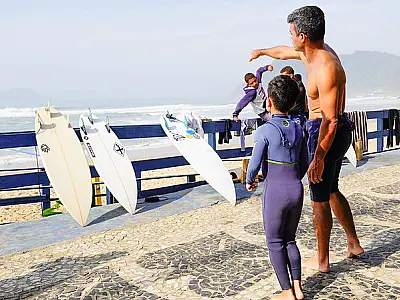 1º Estudantil Koxa Bomb de Surf é sucesso de manobras no Tombo