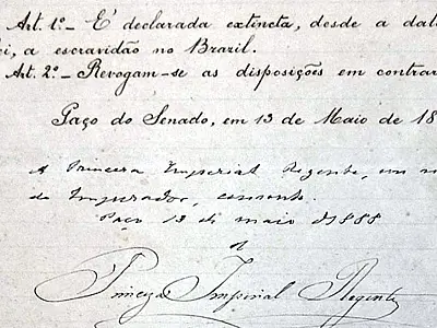Só com luta de negros foi possível abolir escravidão, diz especialista