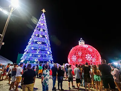 Papai Noel chega a Praia Grande nesta sexta, dia 24, no Parque da Cidade