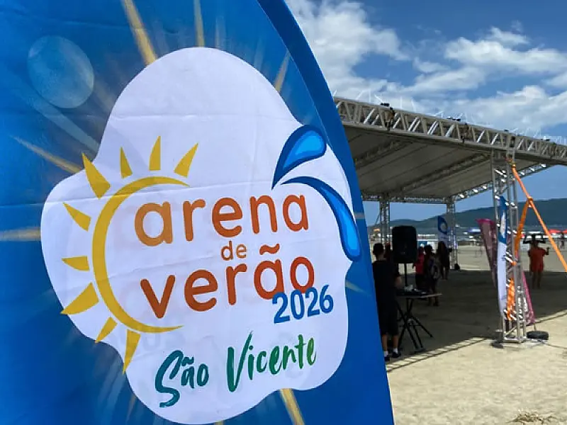 Arena TH+ e comércio movimentam final de semana de São Vicente