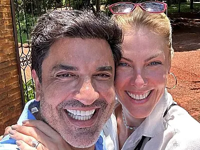 Ana Hickmann e Edu Guedes assumem namoro
