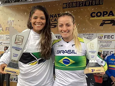 Paola Reis garante vaga olímpica ao Brasil no ciclismo BMX feminino