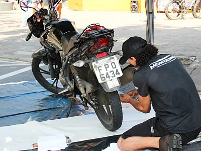 Pit Stop do Motoca leva prevenção e serviços a 300 motociclistas neste sábado (30), em São Vicente