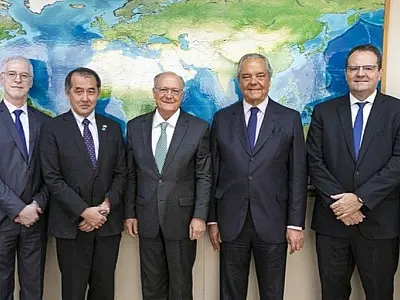 Alckmin recebe relatório do Wise Group sobre parceria estratégica Brasil-Japão