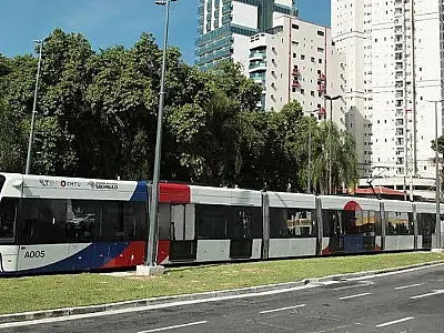 Obras do VLT mudam trânsito no Centro, na região da Rodoviária, a partir desta sexta