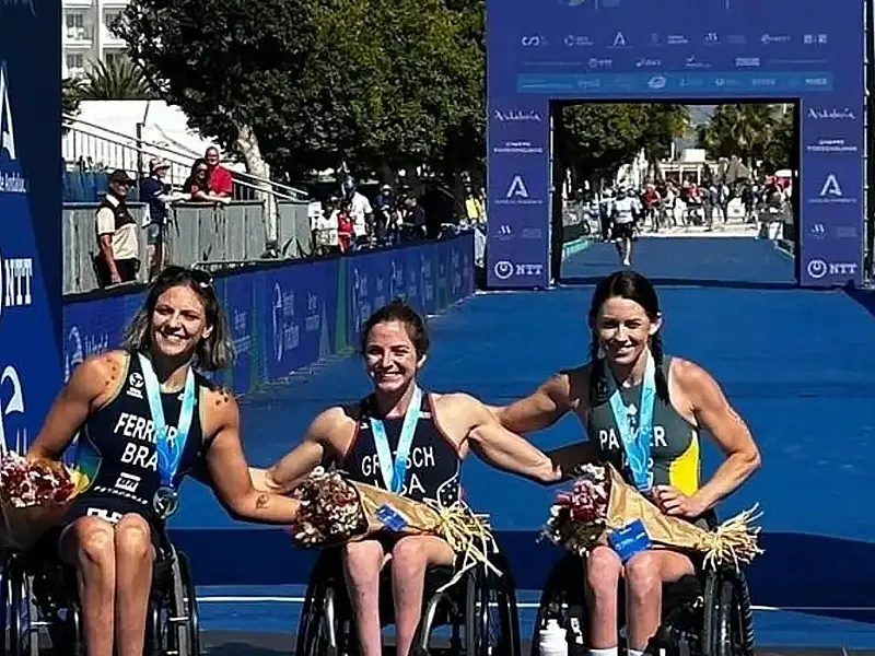Brasil é prata e bronze no Mundial de triatlo paralímpico na Espanha