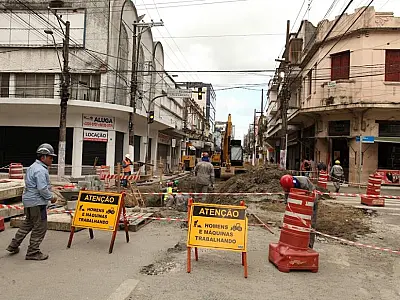Santos concederá isenção e remissão fiscais a empresários afetados pelas obras do VLT