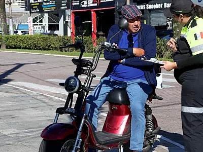 Setran segue com ações de fiscalização com bicicletas elétricas,  autopropelidos e ciclomotores