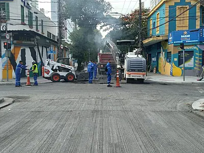 Mais um trecho do canal 1, em Santos, é liberado ao trânsito