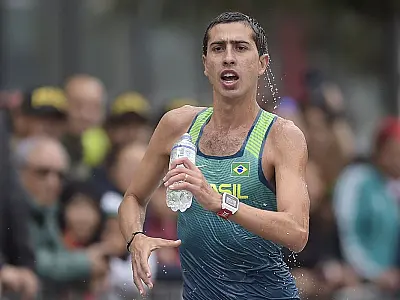Caio Bonfim é ouro e faz índice olímpico para Paris