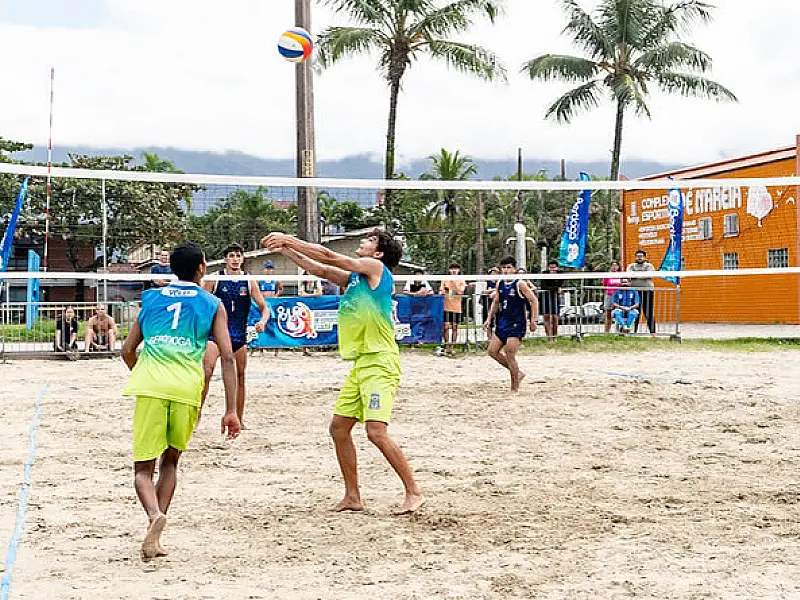 Vôlei de praia de Bertioga garante vaga inédita