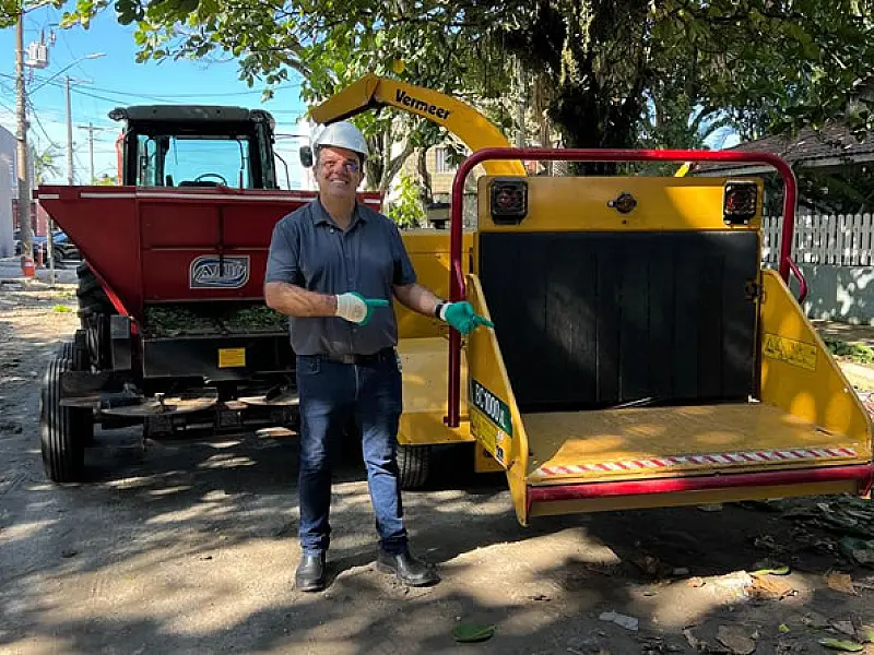 Bertioga reforça serviços de zeladoria em Boraceia