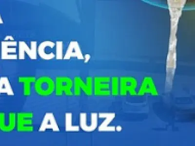 Campanha conscientiza sobre economia de água e energia em próprios municipais