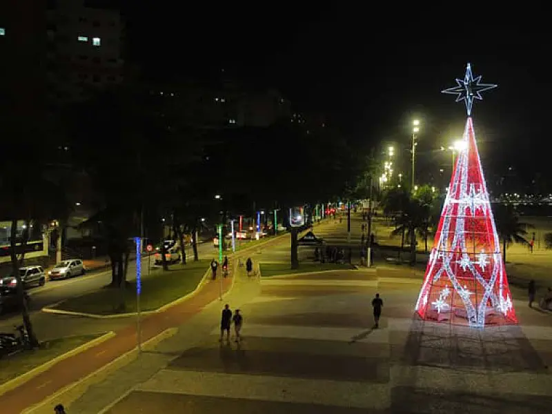 São Vicente sai na frente com decorações pela Cidade