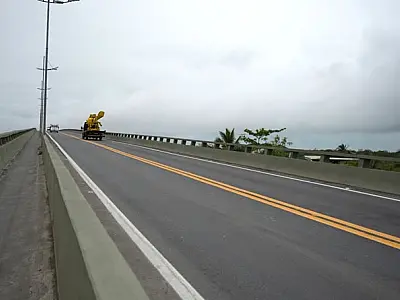 Governo de São Paulo moderniza Ponte do Itapanhaú após 40 anos