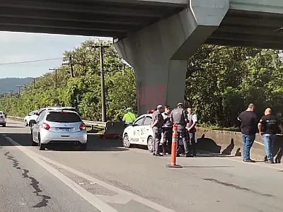 Corpo é encontrado amarrado na Rodovia Cônego Domênico Rangoni, no Guarujá