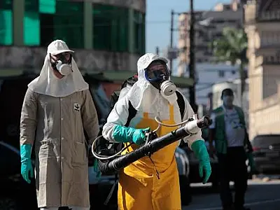 Cemitérios de Santos recebem nebulização contra o Aedes em preparação para o feriado