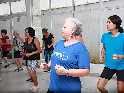 Com 40 vagas, Santos passa a oferecer ginástica 50+ no Rebouças