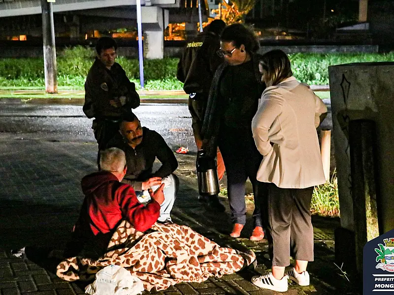 Iniciativa da Prefeitura acolhe pessoas em situação de rua durante o inverno