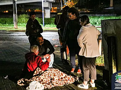 Iniciativa da Prefeitura acolhe pessoas em situação de rua durante o inverno