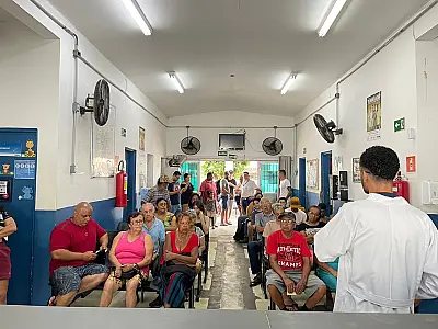 Guarujá realiza ciclo de palestras sobre hanseníase nas unidades de saúde