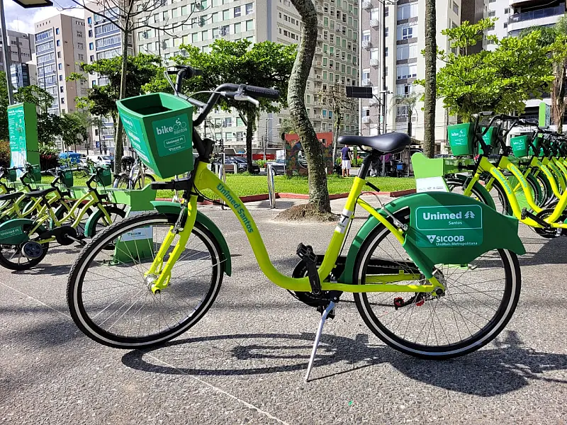 Bike Santos evita emissão de 51 toneladas de CO2 de janeiro a setembro deste ano