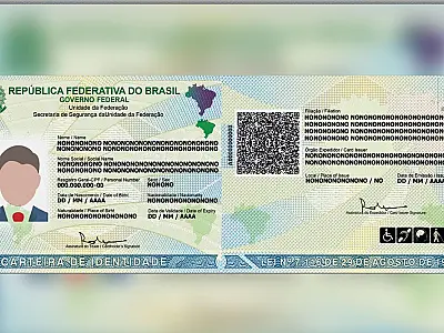 Governo prorroga prazo para estados emitirem novo RG nacional