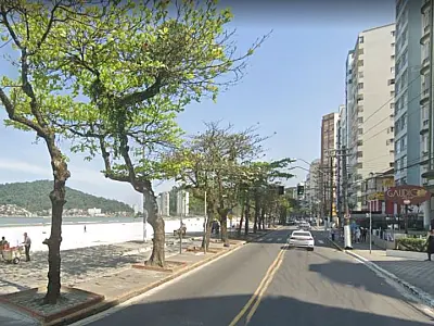 A história do nome da via na Praia do Gonzaguinha