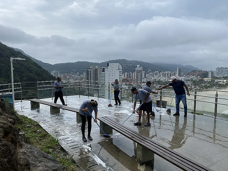 Mutirão de limpeza na orla das praias e mirantes começa segunda-feira (13)