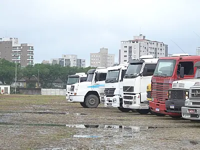 Estacionamento no Porto de Santos receberá até 260 caminhões simultaneamente