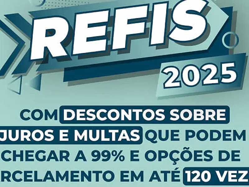 São Vicente lança Refis 2025 com descontos de até 99%