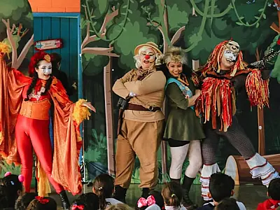 Peça teatral infantil "Para Sempre Meio Ambiente 2" ensina crianças de Santos sobre o meio ambiente