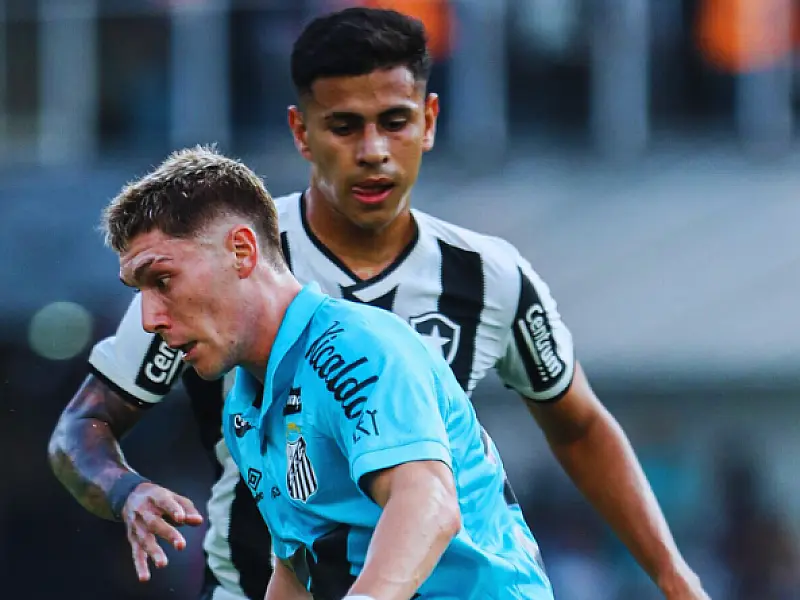 Santos FC perde para o Botafogo na Vila Belmiro