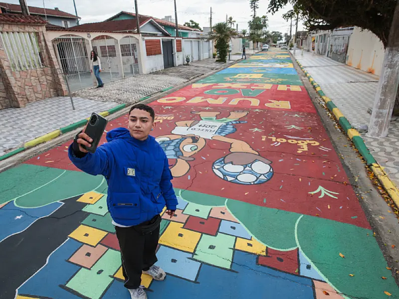 Setran divulga regras para as tradicionais pinturas na rua durante a Copa do Mundo