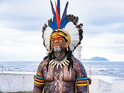 Shows, gastronomia, artesanato: celebração da cultura indígena em Bertioga