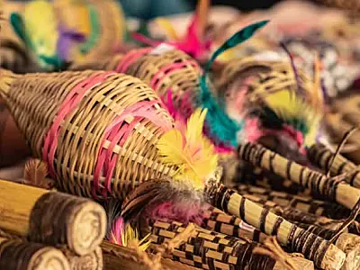 Festival CRIE como quem LUTA realiza programação na Aldeia Piaçaguera, em Peruíbe, em 6 de setembro