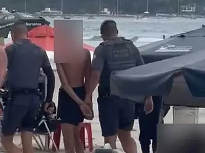 Em ação rápida, PM recupera corrente furtada de turista no Guarujá